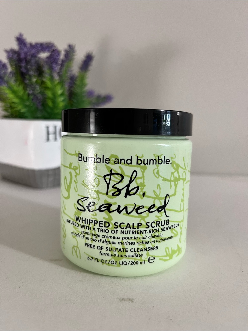 Bumble And Bumble Seaweed Whipped Scalp Scrub 6.7 OZ / 200 ML, Free Of Sulfate
